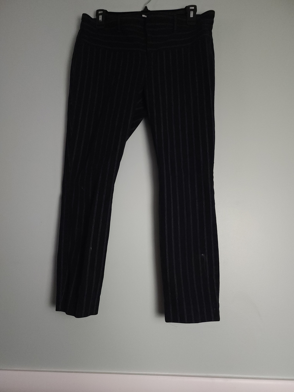 GAP Women's Black Pinstripe Dress Pants